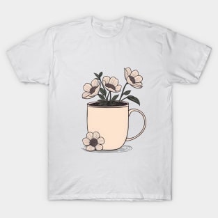 Flowers  in mug T-Shirt